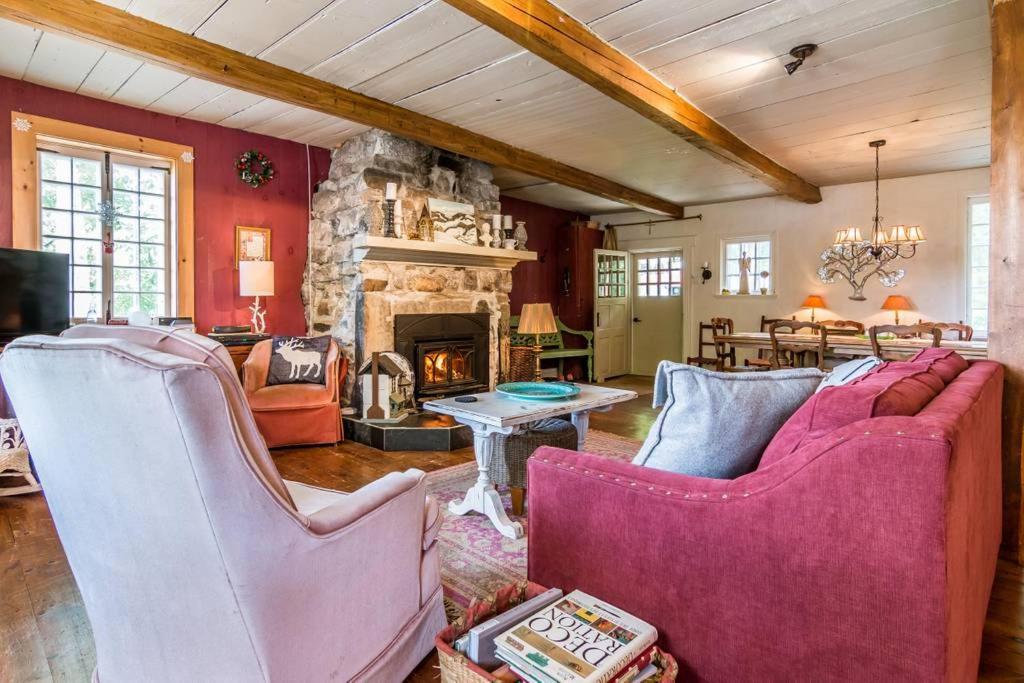 La Maison Ancestrale Guérard Saint-Laurent-de-l'ile d'Orleans Esterno foto